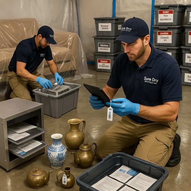 Content Protection and Restoration process in Imlay City, MI