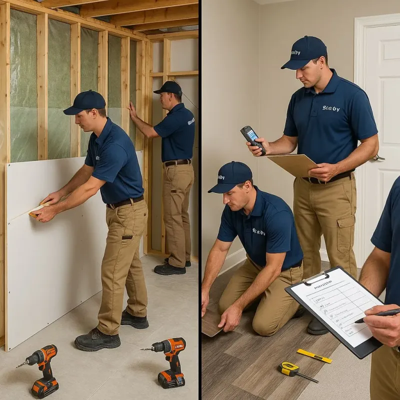 Repairs and Reconstruction process in Imlay City, MI